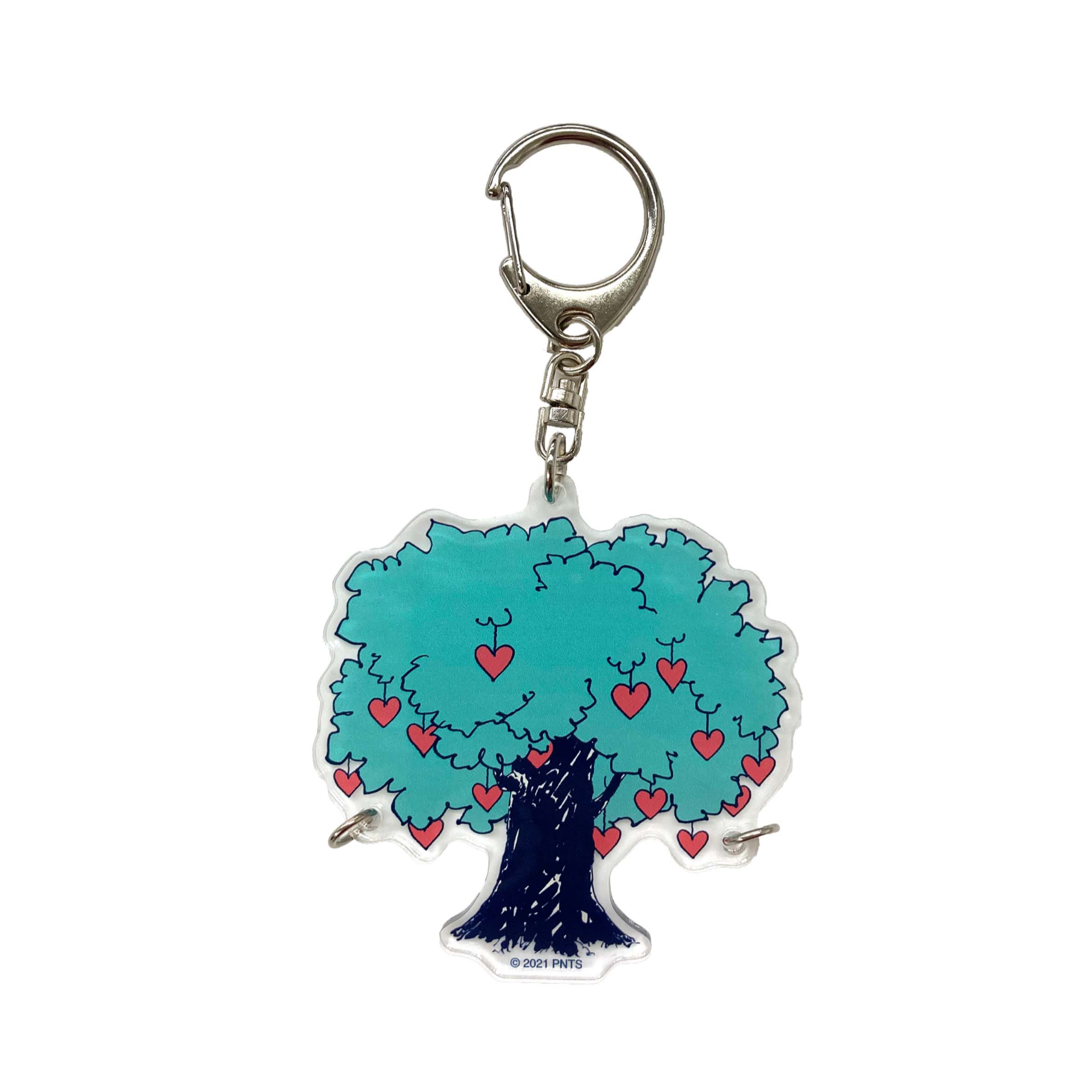 やさしさの木　アクリルキーホルダー　770円