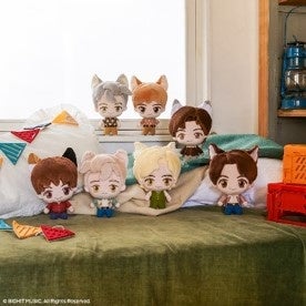 TinyTAN Dynamite  FUNPARKオリジナル ぬいぐるみ(全7種)  価格：2,800円 [サイズ：18cm]