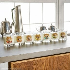 TinyTAN Dynamite  ロック☆グラス(全7種) 価格:1,500円