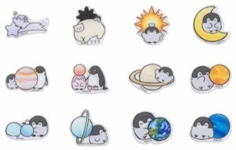 アクリルステッカーセット　660円