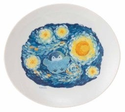 星月夜なコウペンちゃん　オーバルプレート　2,200円