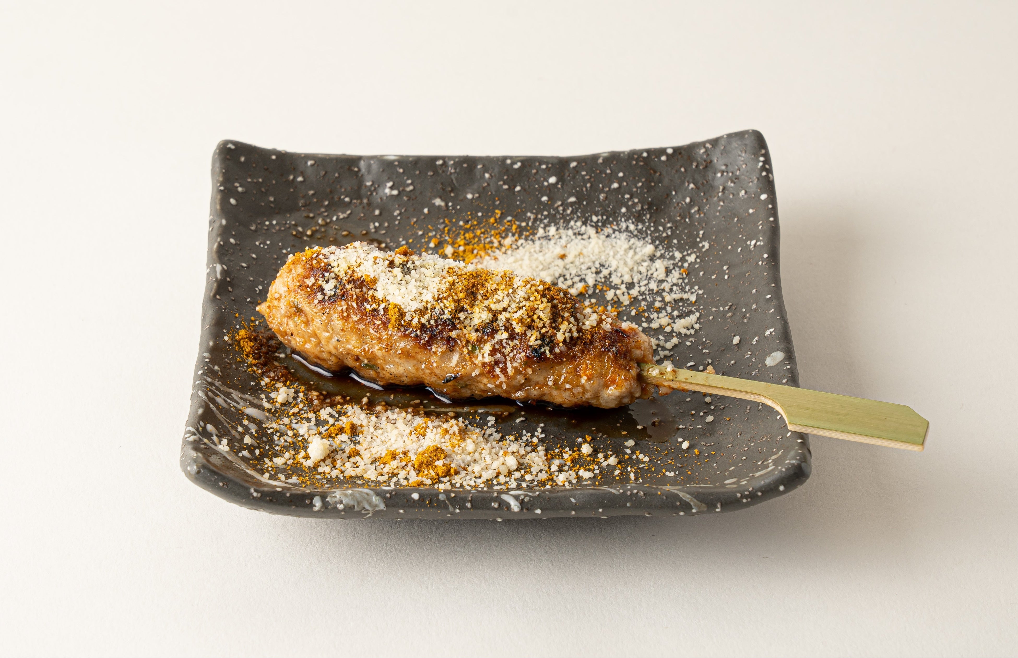 B2F  やきとり正や 『極みのつくね カレーチーズver.』 ￥250