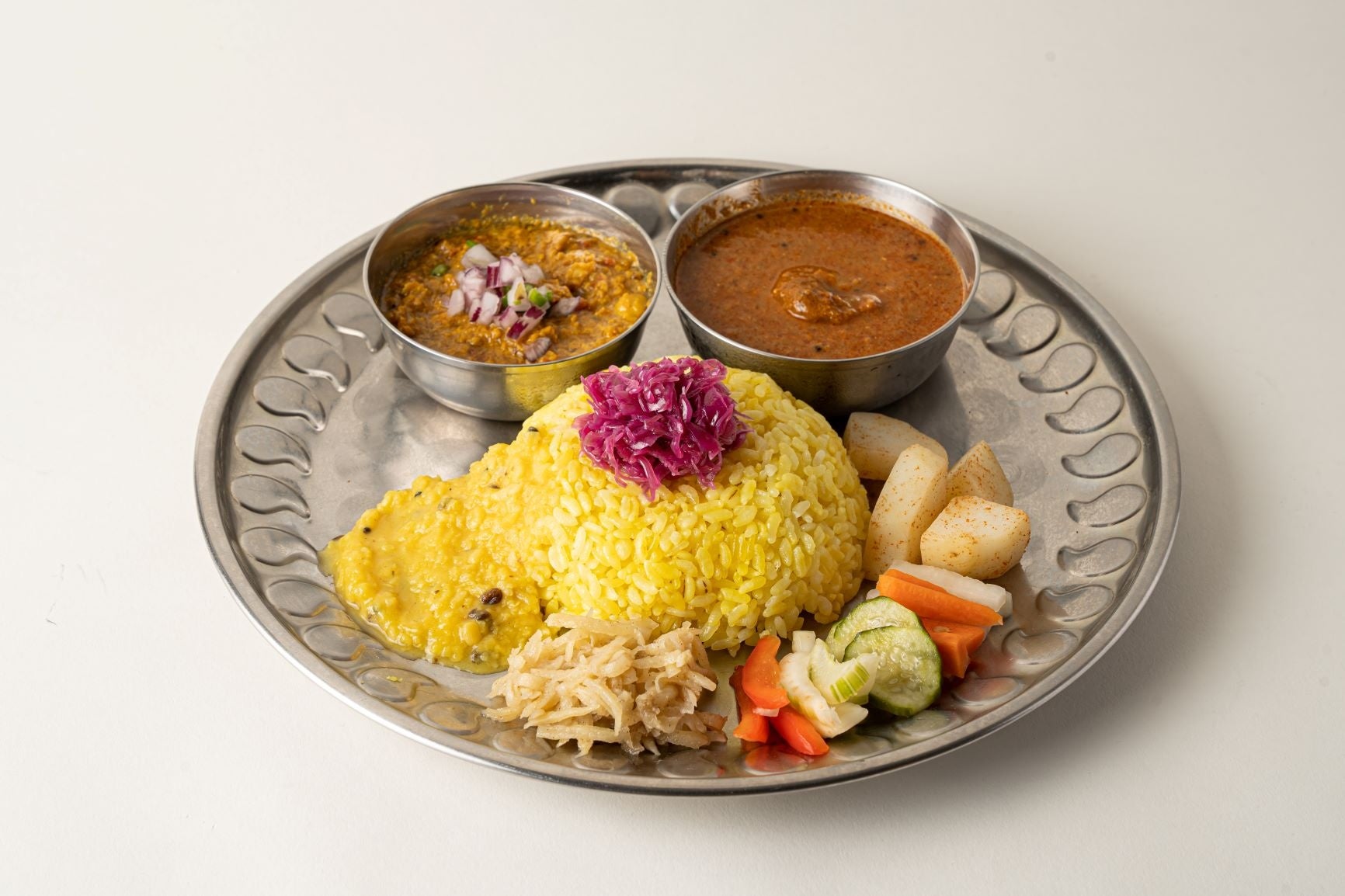 9月19(月)-20(火) ボタ×ピワン 『ド海老カレーと豚キーマ』 ￥1,800