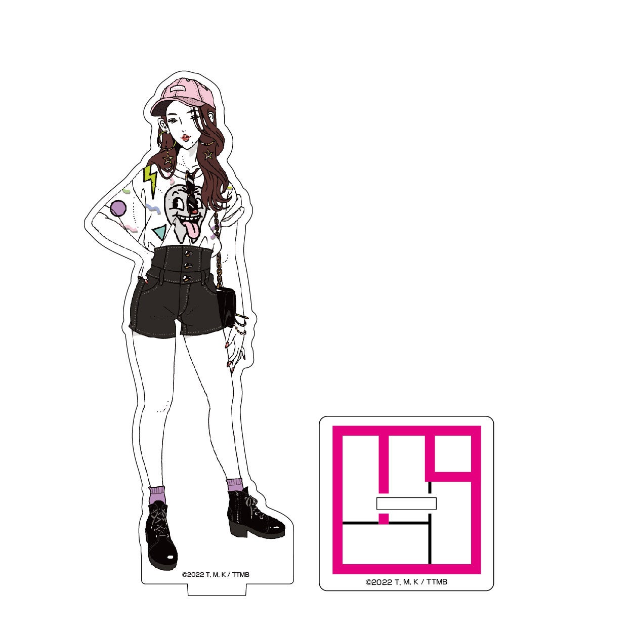 アクリルスタンド（羽貫さん）