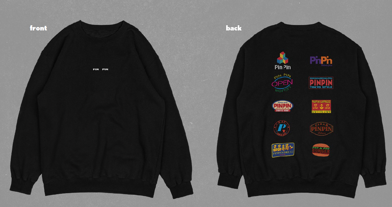 品品 SWEATSHIRT ¥9,800-​