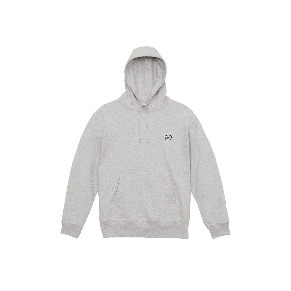 10.0オンス スウェット プルオーバー パーカ GRAY