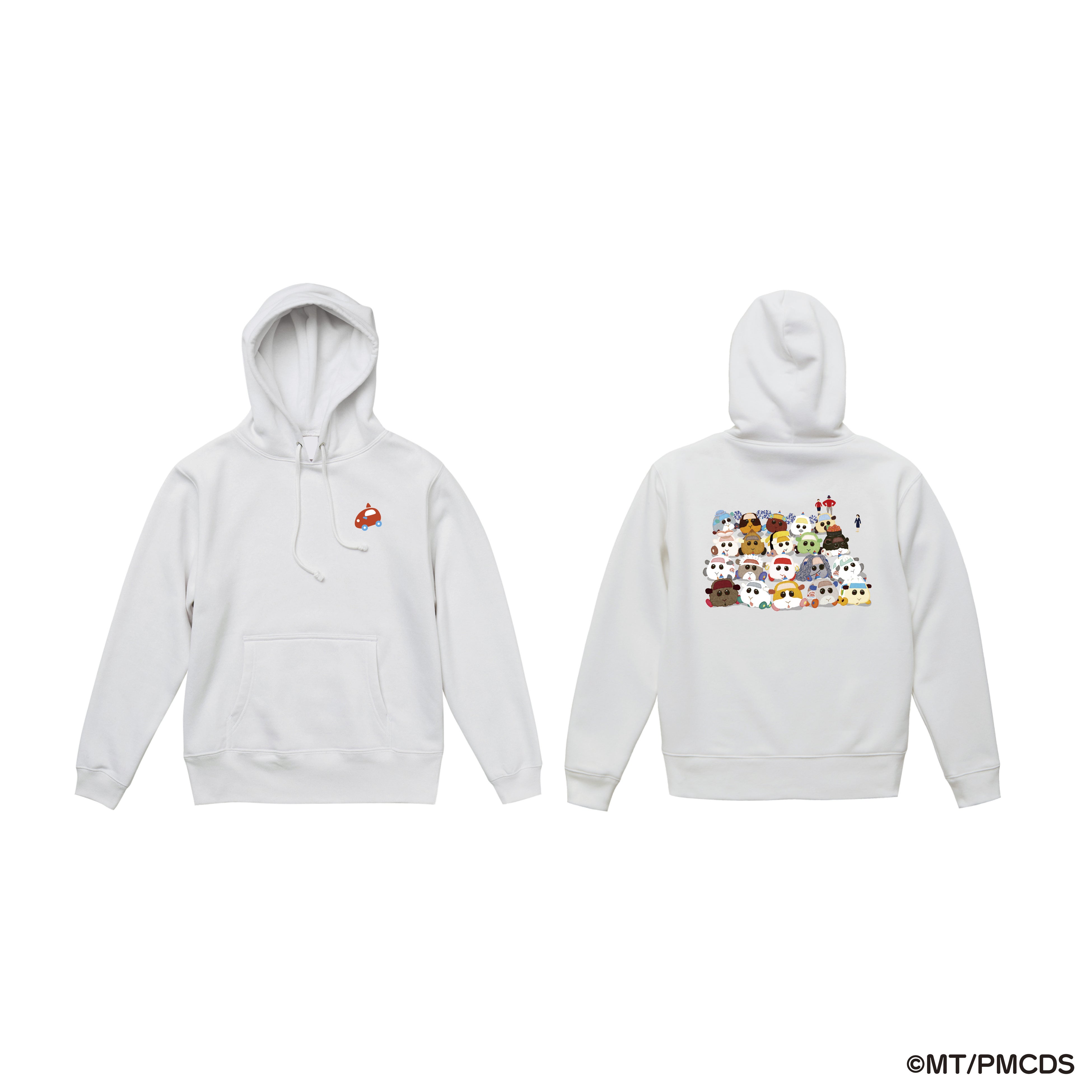 フーディー（ホワイト）各6,930円