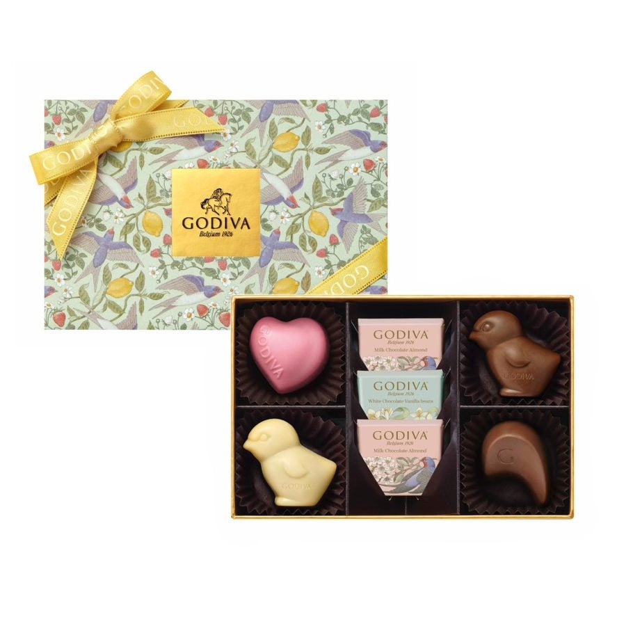 ゴディバ「羽ばたく春 アソートメント (7 粒入）」