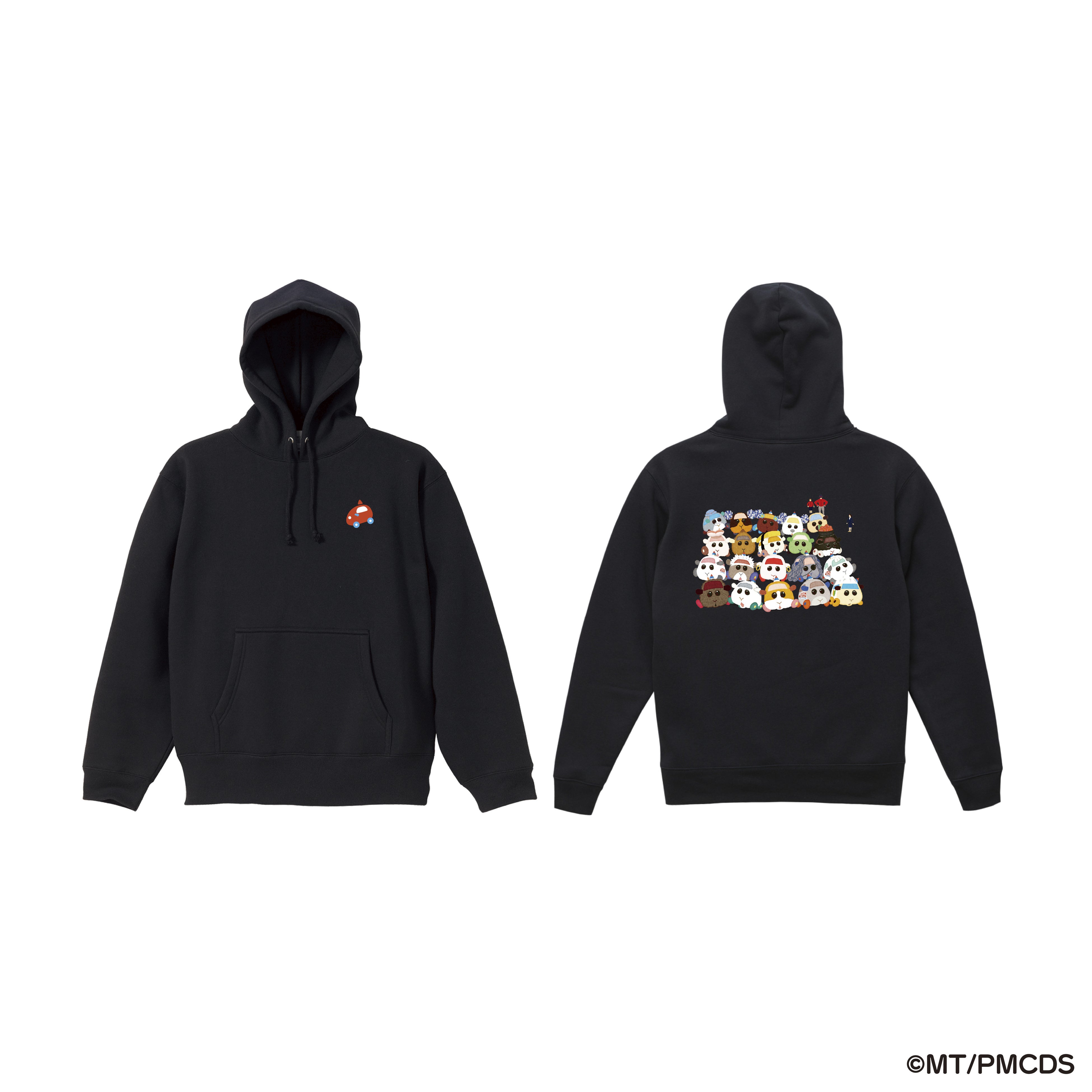 フーディー(ブラック) 各6,930円(税込)