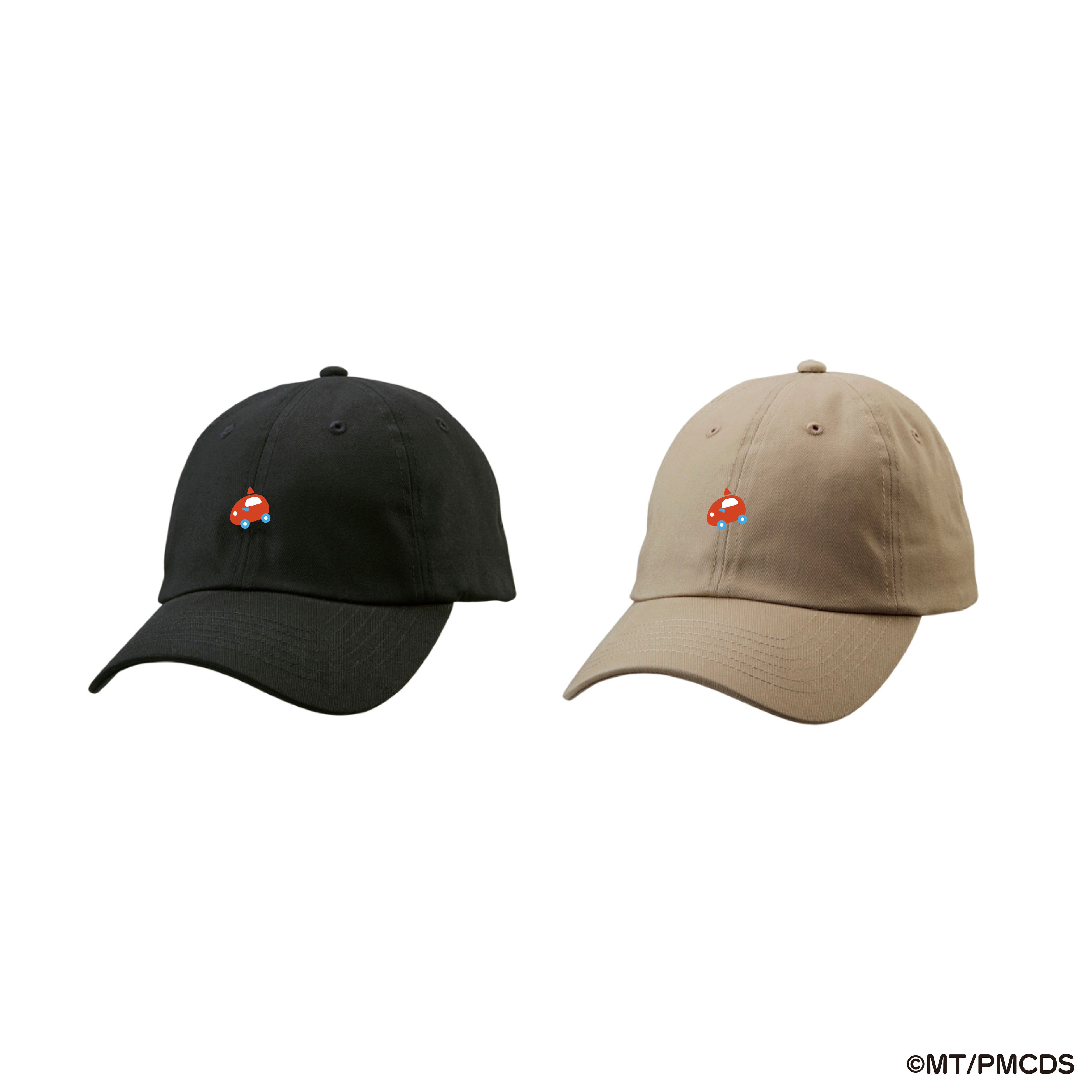 キャップ(ブラック／ベージュ) 各3,300円(税込)