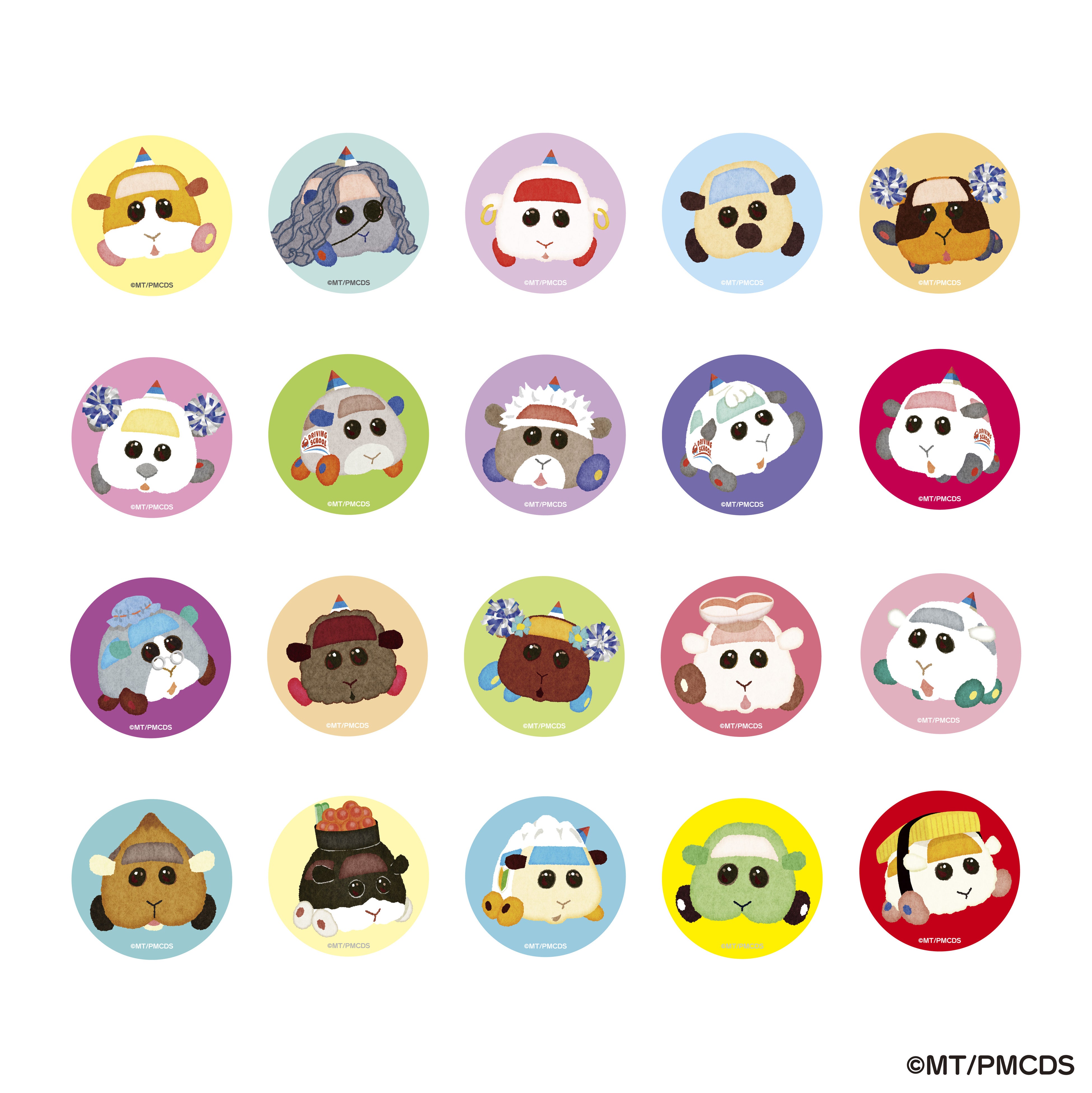 缶バッジ(全20種ランダム) 440円(税込)