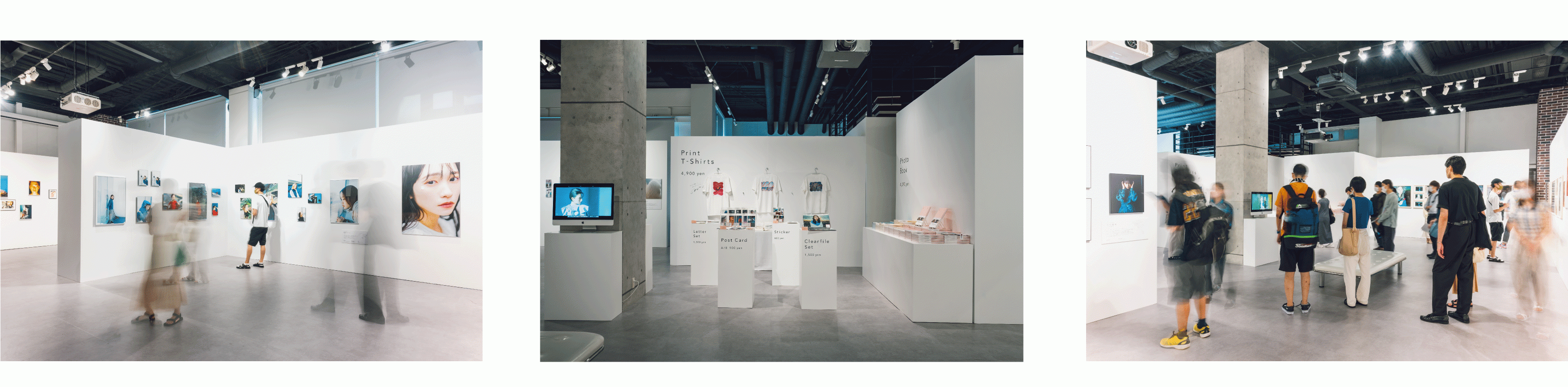 「私が撮りたかった女優展 Vol.4」の様子