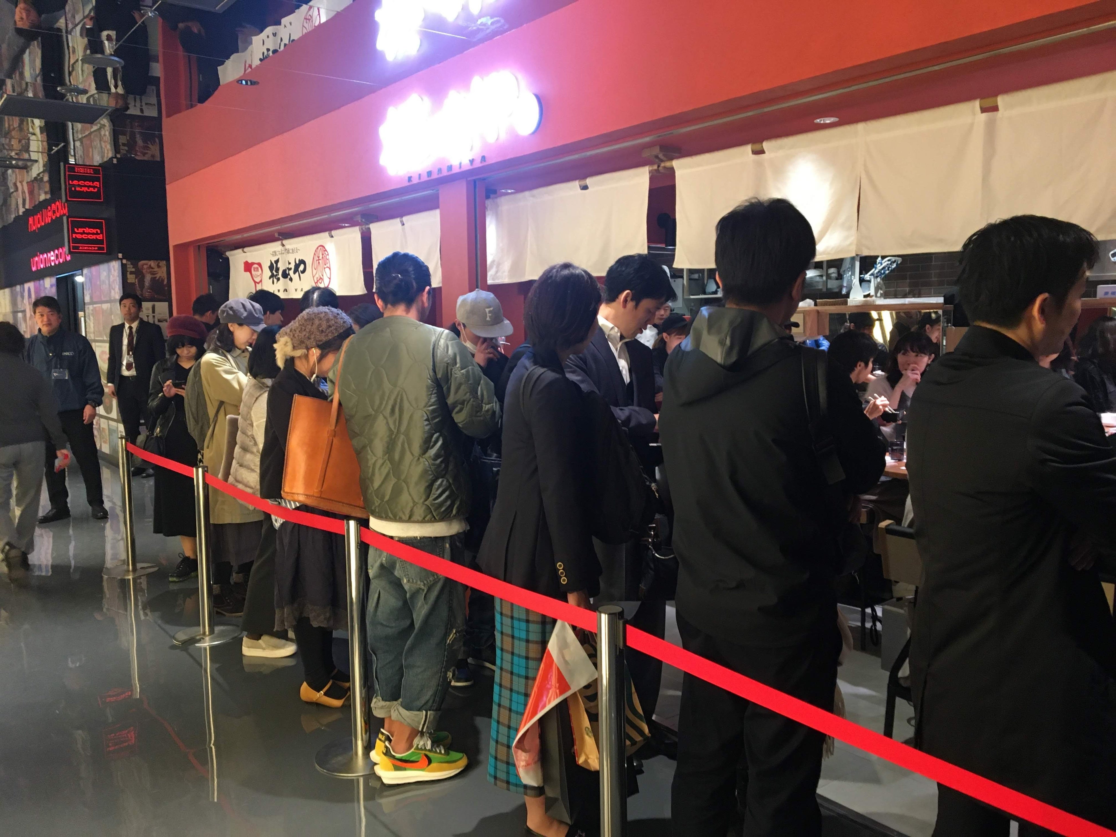 渋谷PARCO店の様子