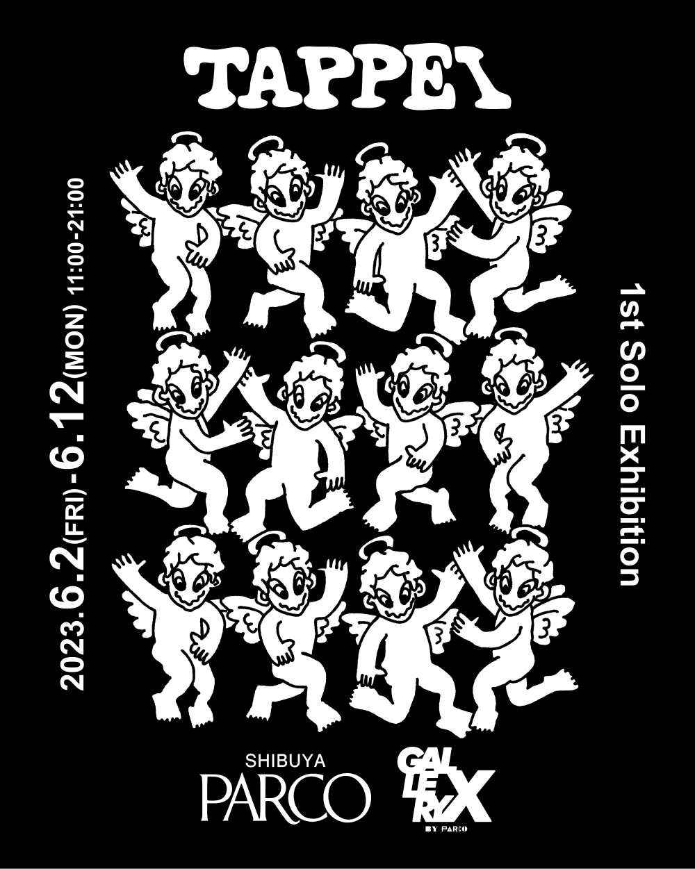 tappei ポスター タトゥーアーティストTAPPEIの初となる個展が​渋谷PARCOにて開催