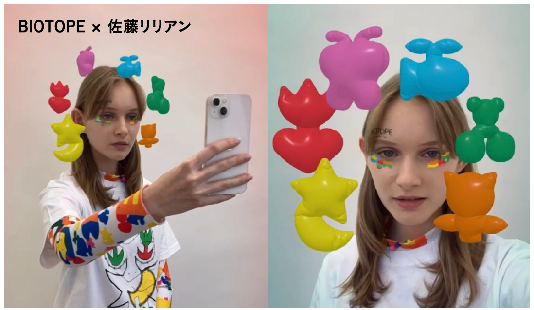 BIOTOPE × 佐藤リリアン