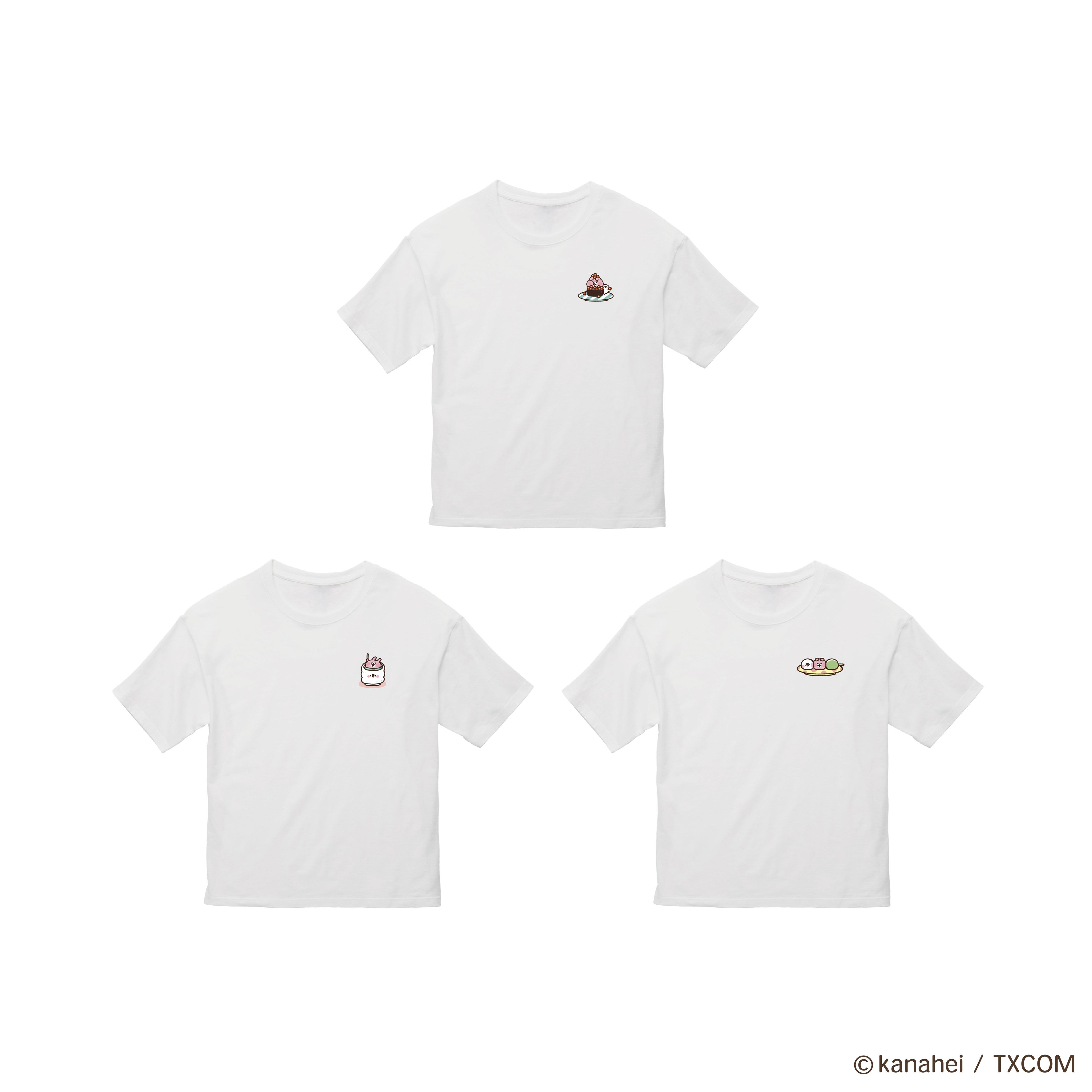 ビッグシルエットTシャツ（いくら／だんご／湯呑（全３種）） M・L・XL　3,850円（税込）