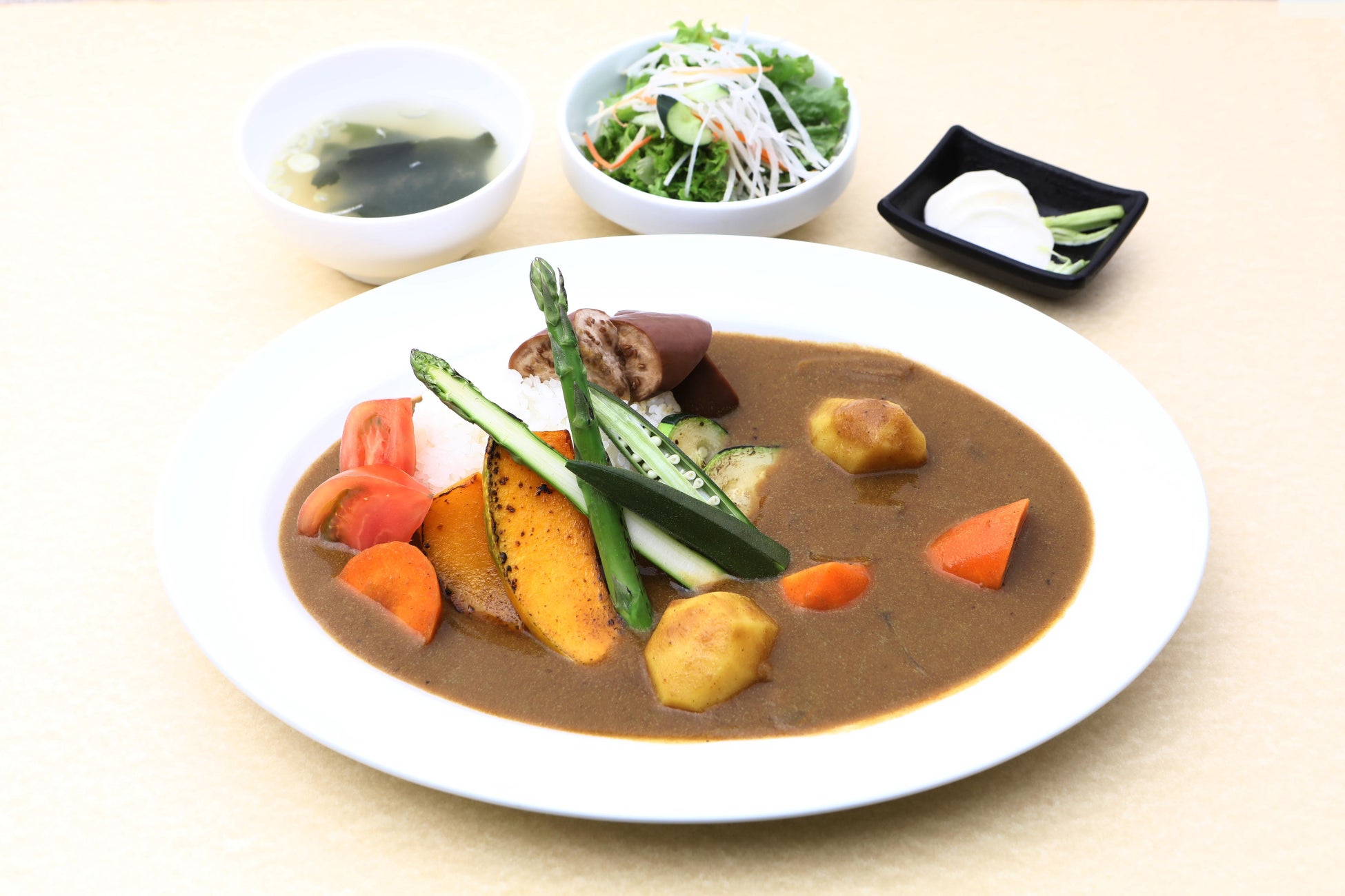 平城苑:野菜カレー The 福島