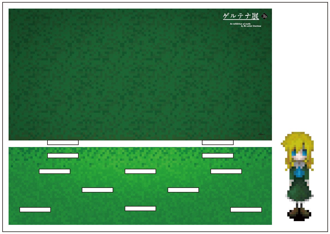 オリジナルアクリルジオラマ  メアリーVer.  1,500円(税込)