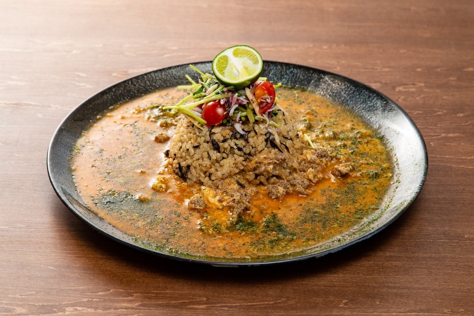 堕天使かっきー「鯛出汁×鴨キーマ」