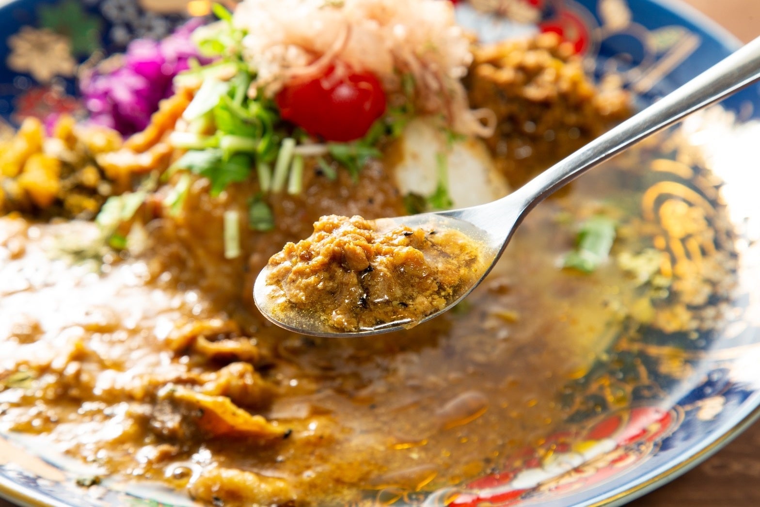 ドラマチックカリーゴールデン中崎「ゴールデン出汁キーマ」