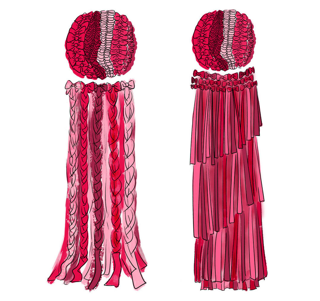 のんさんからの色彩指定などをふまえた、 れもんらいふさんによる着彩版スケッチ