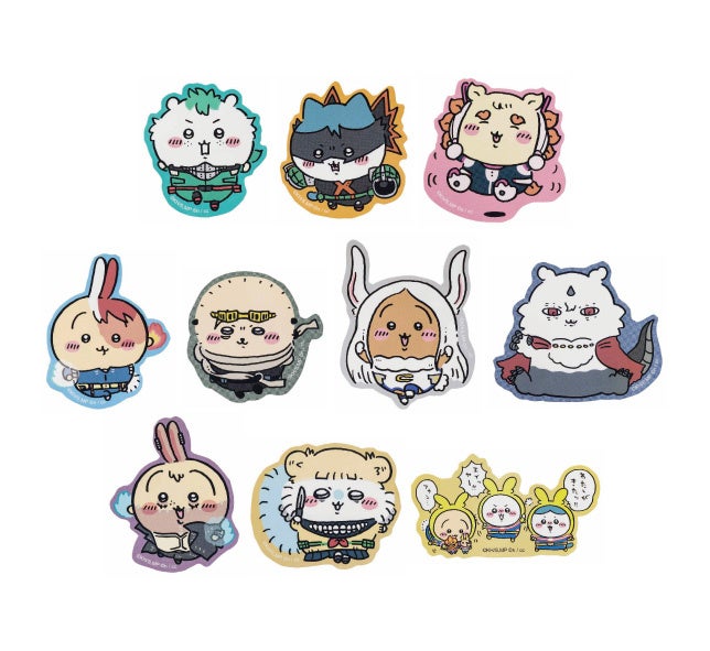 スマホに貼れるサイズのステッカー コレクション(全10種)