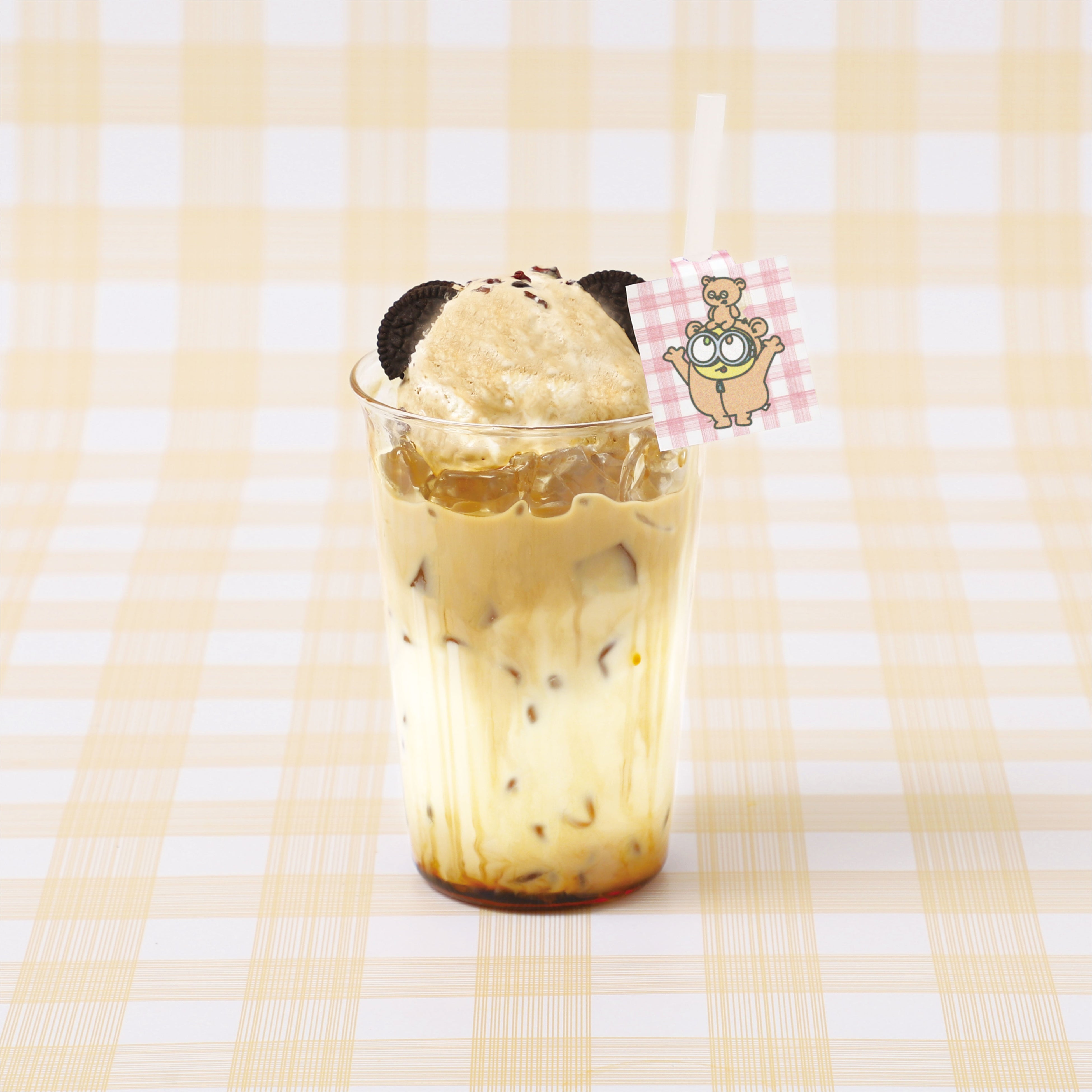 BOB + TIM ブラウンキャラメルラテ ¥ 1,100 (税込)