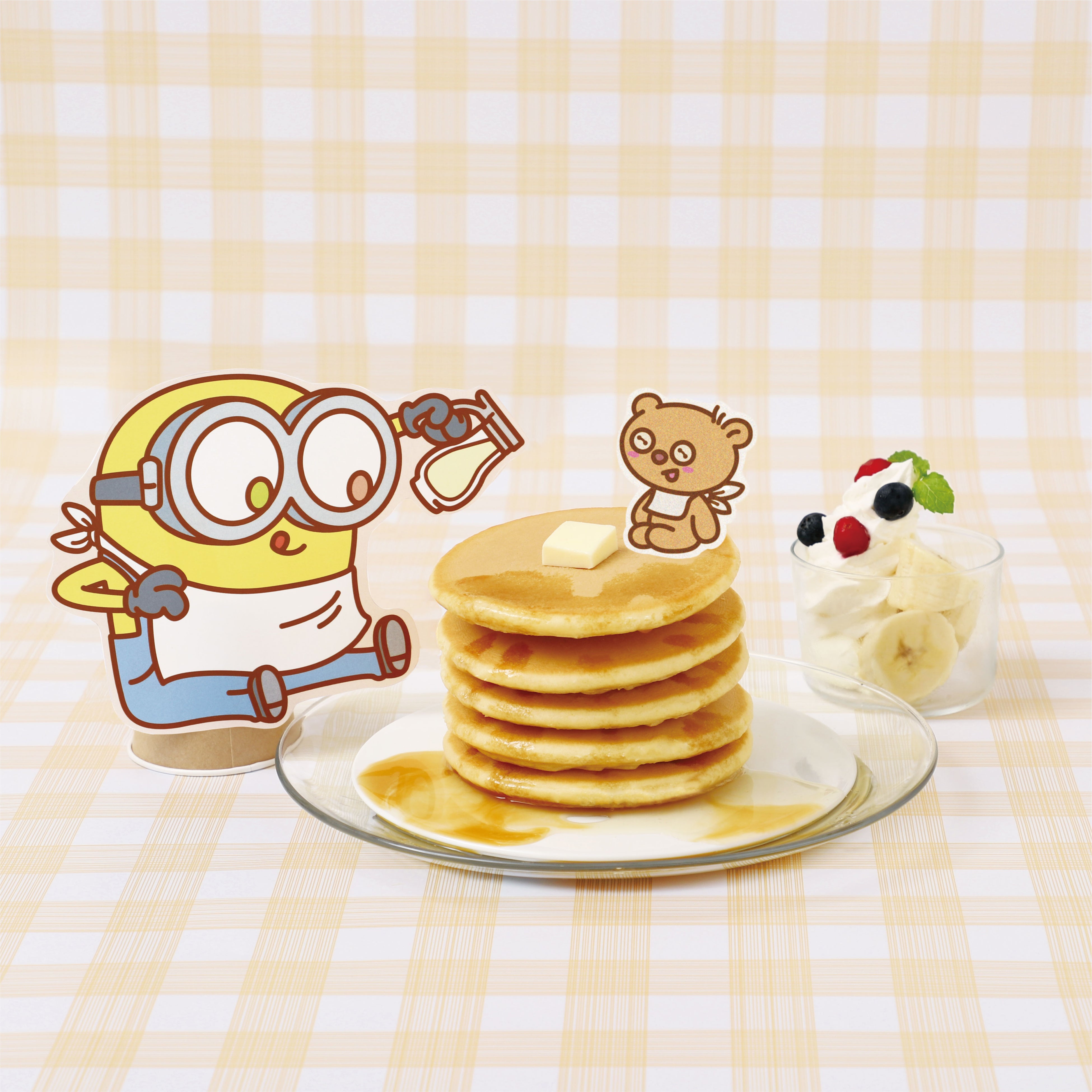 BOB + TIM オリジナルパンケーキ ¥ 1,870 (税込)