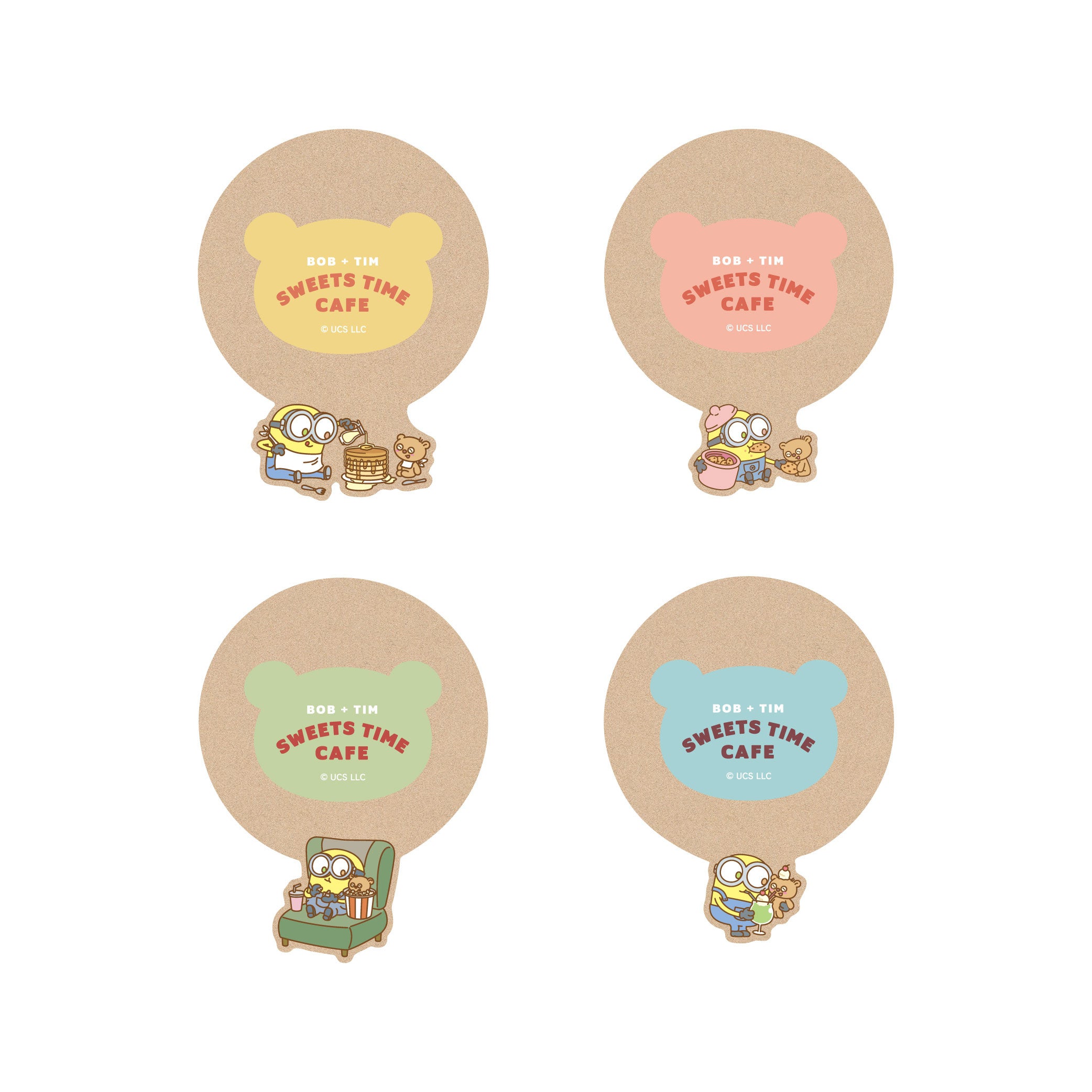 MDFコースター (4種) 各¥880