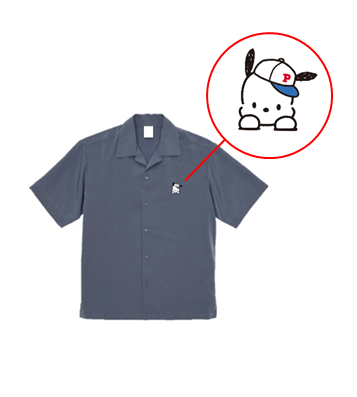 オープンカラーシャツ　© ’24 SANRIO CO., LTD. APPR. NO. L648766