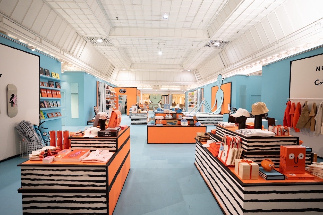 「NOUNOU」ポップアップストアの様子