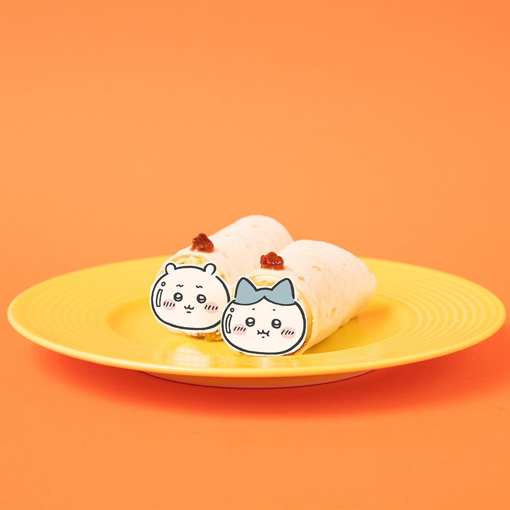 ちいかわ＆ハチワレのトルティーヤ巻き巻き　880円