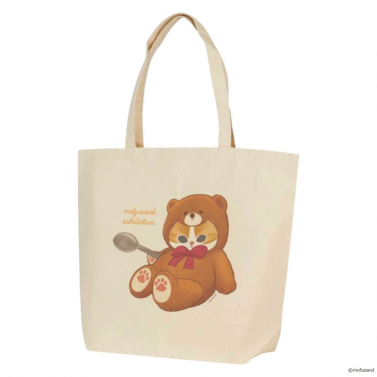 mofusand展 ​  　大きめトートバッグ ​  　テディベアにゃん​  　2,970円