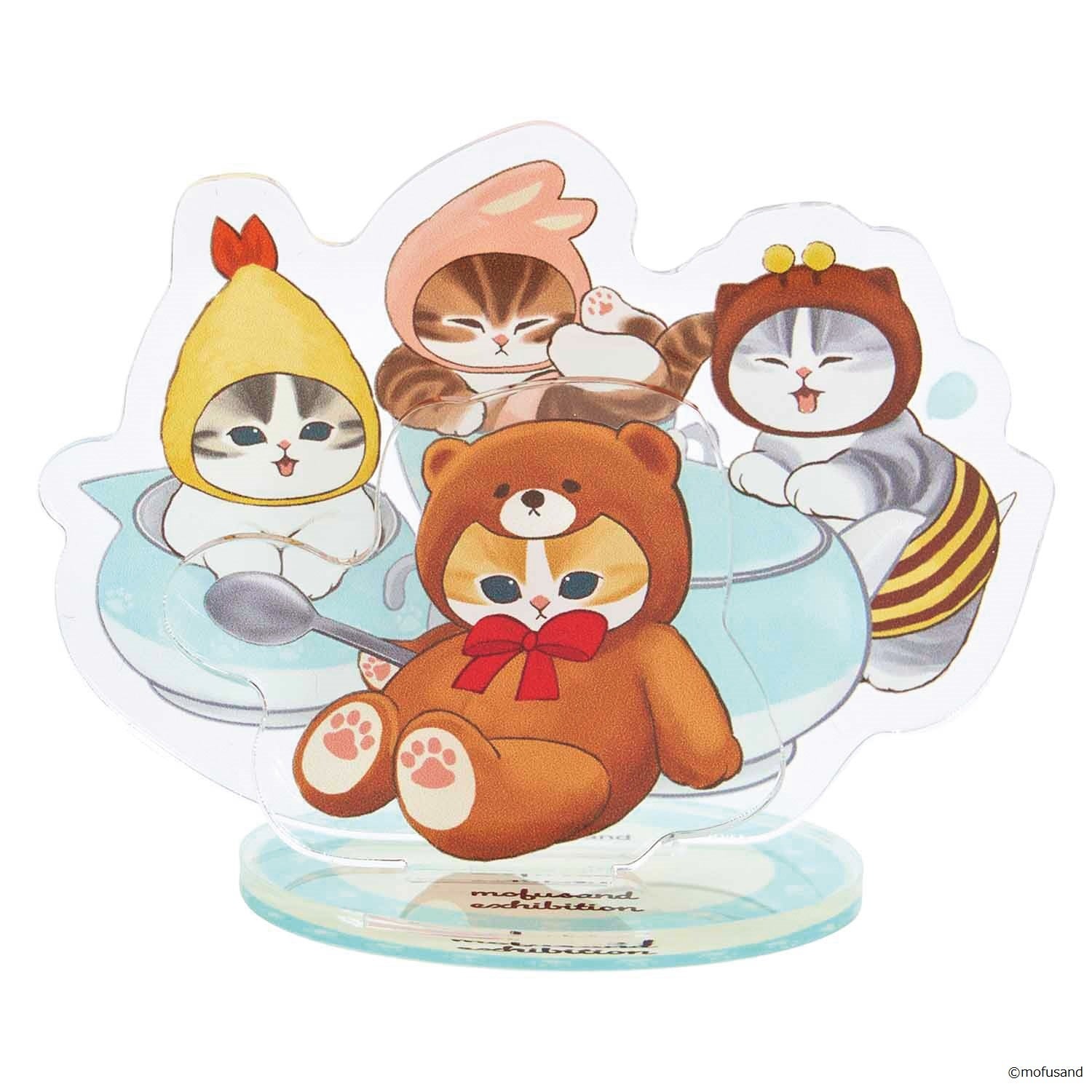 mofusand展​ サメにゃん、えびにゃん​イラストレーター「ぢゅの