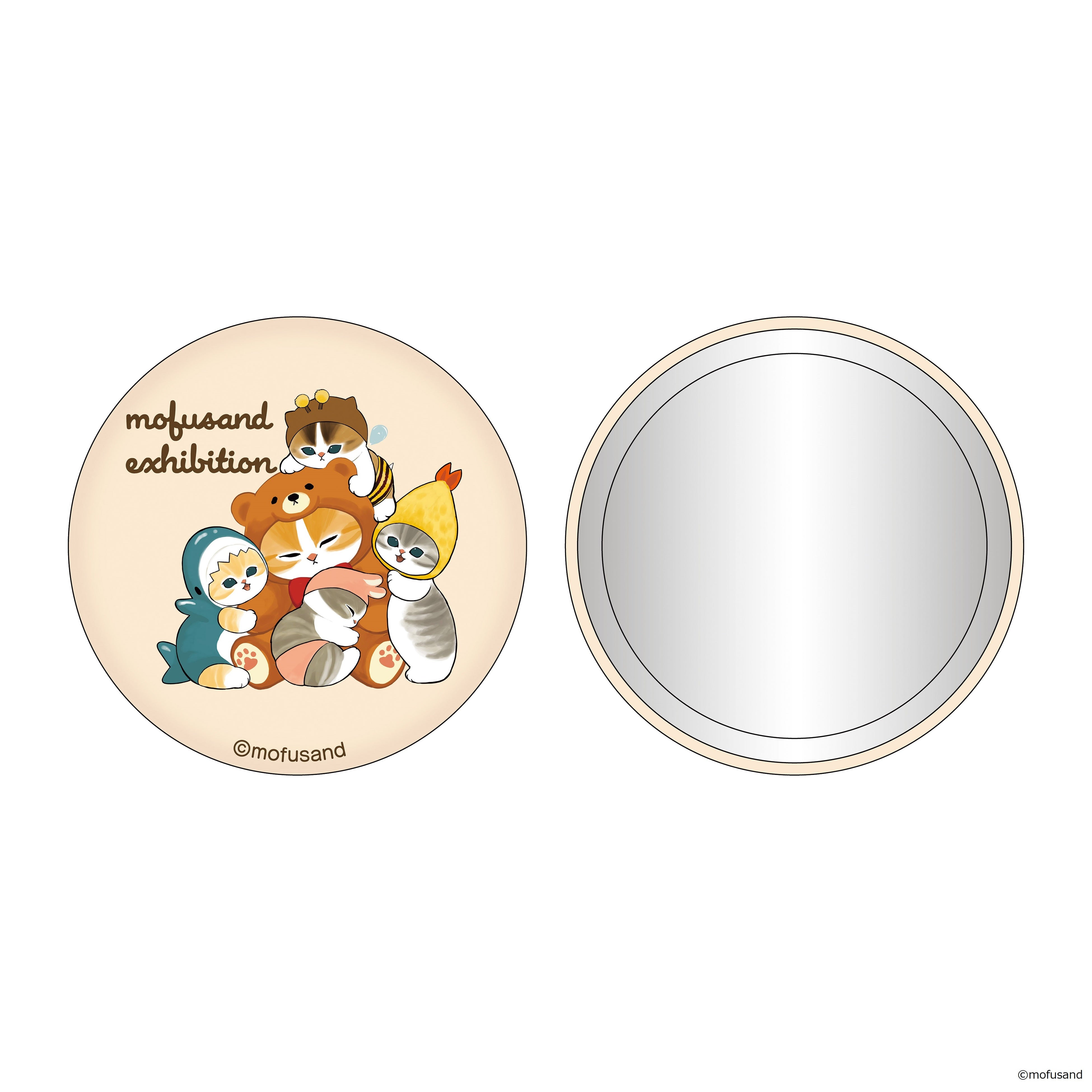 mofusand展 缶ミラー​  　748円​