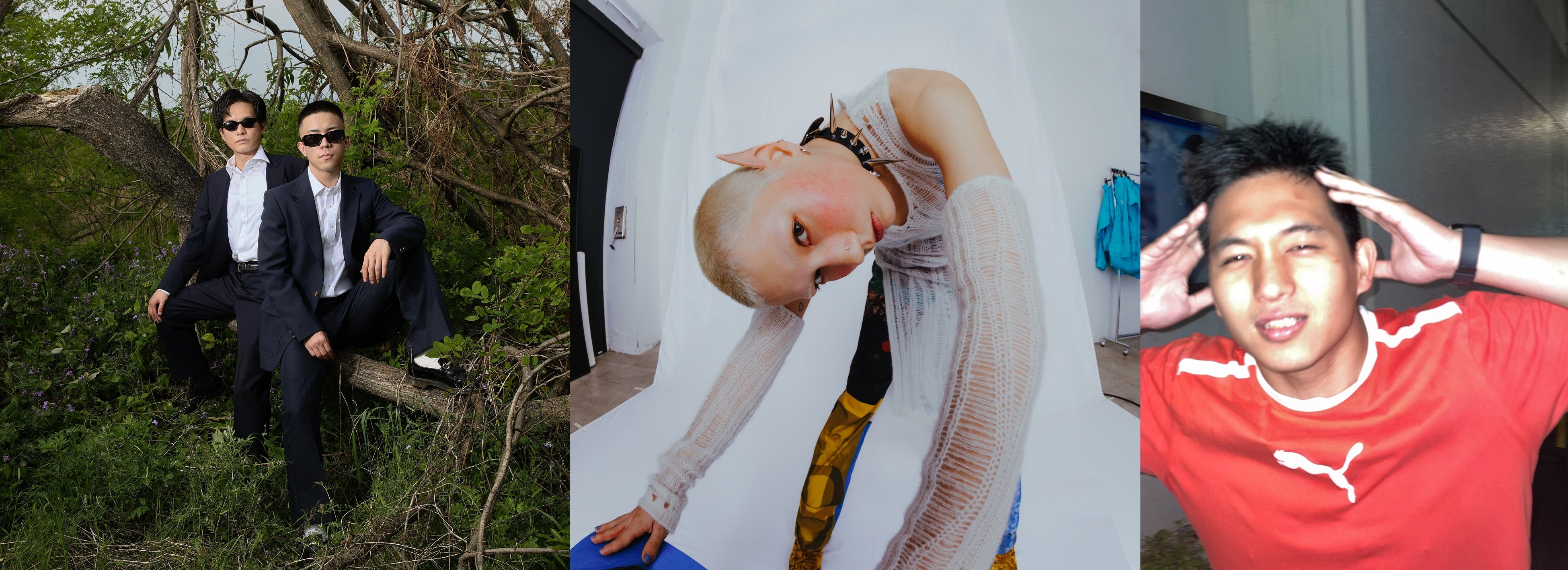 どんぐりず(左)、SUNNY ONLY 1(中央)、没 AkA NGS and more(右)