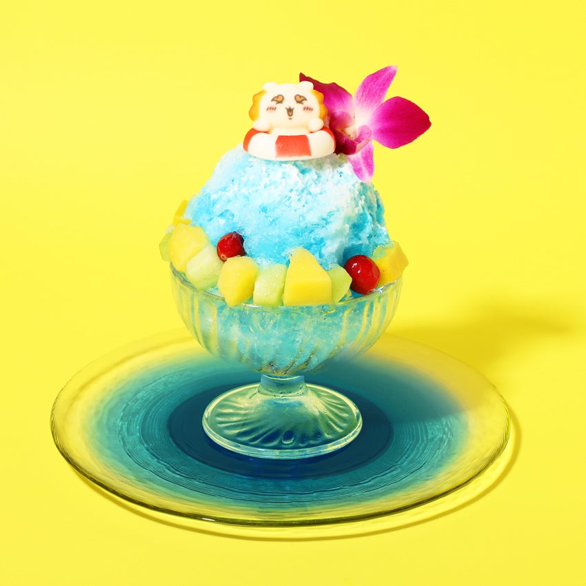 ちいかわレストラン 沖縄PARCO CITY店 夏季限定メニュー【シーサーのかき氷】