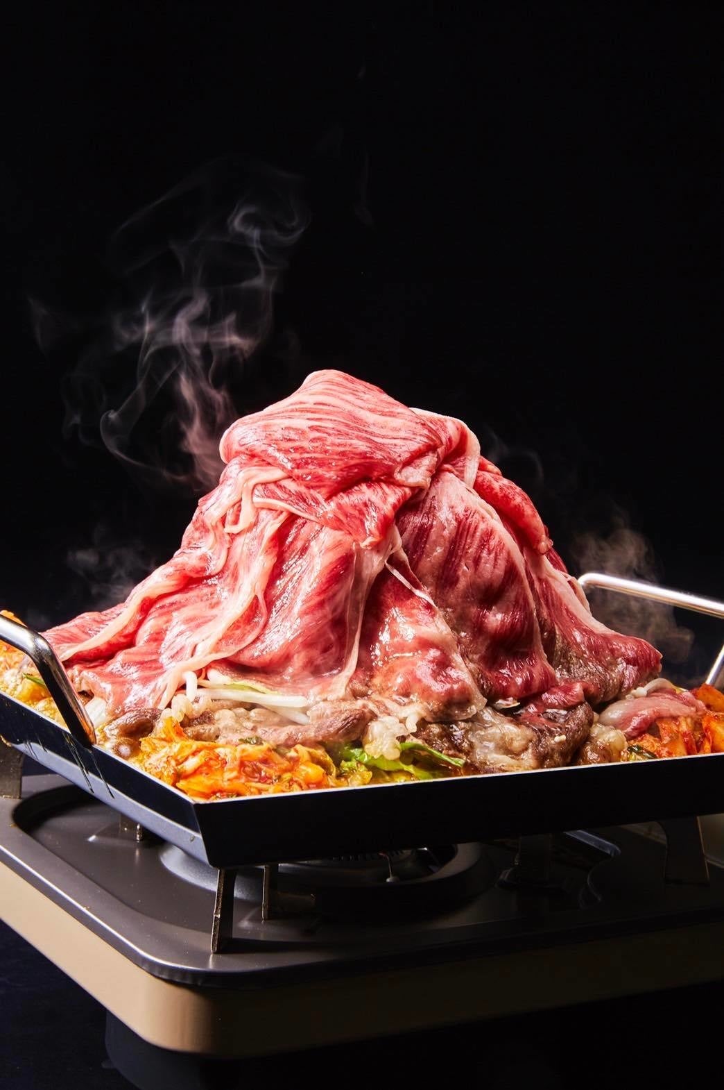 【霜降り RED CLIFF】仙台牛の薄切りカルビ焼 牛飯