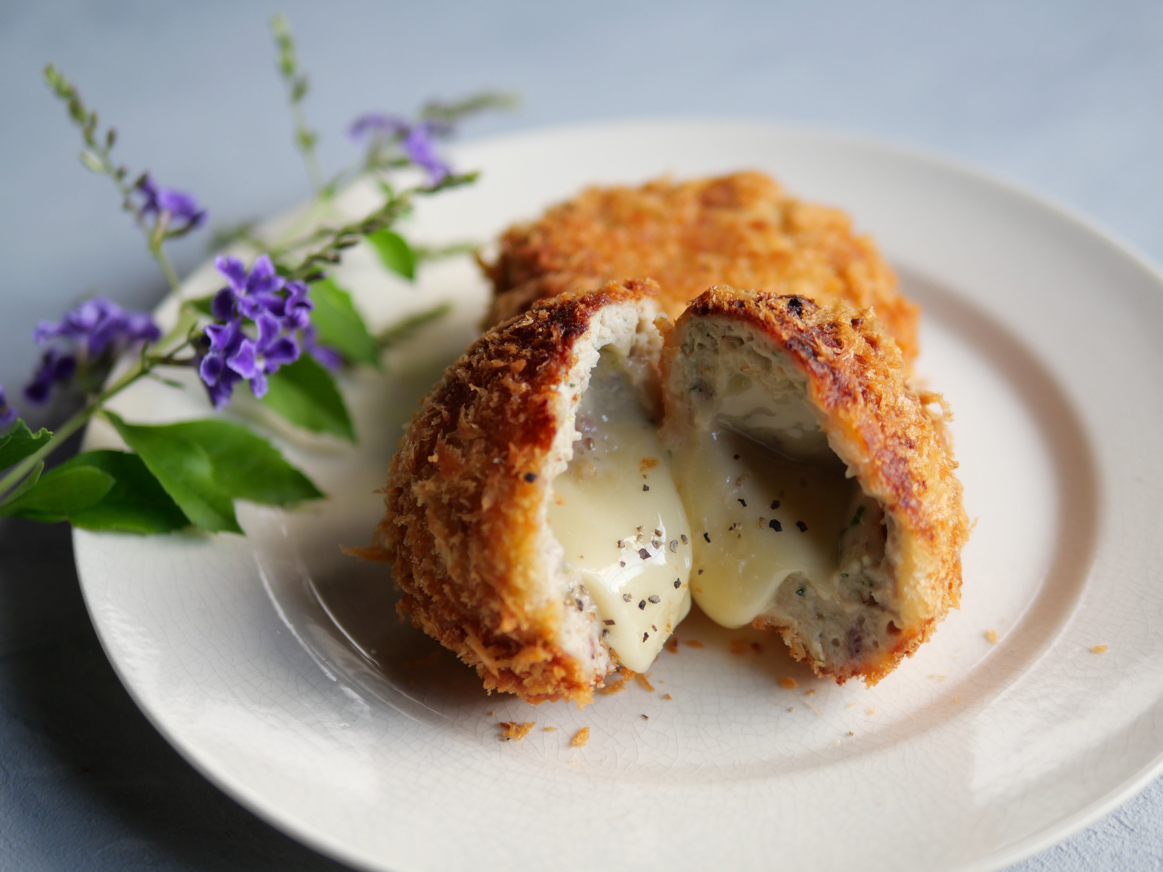 鯵のチーズ魚ロッケ