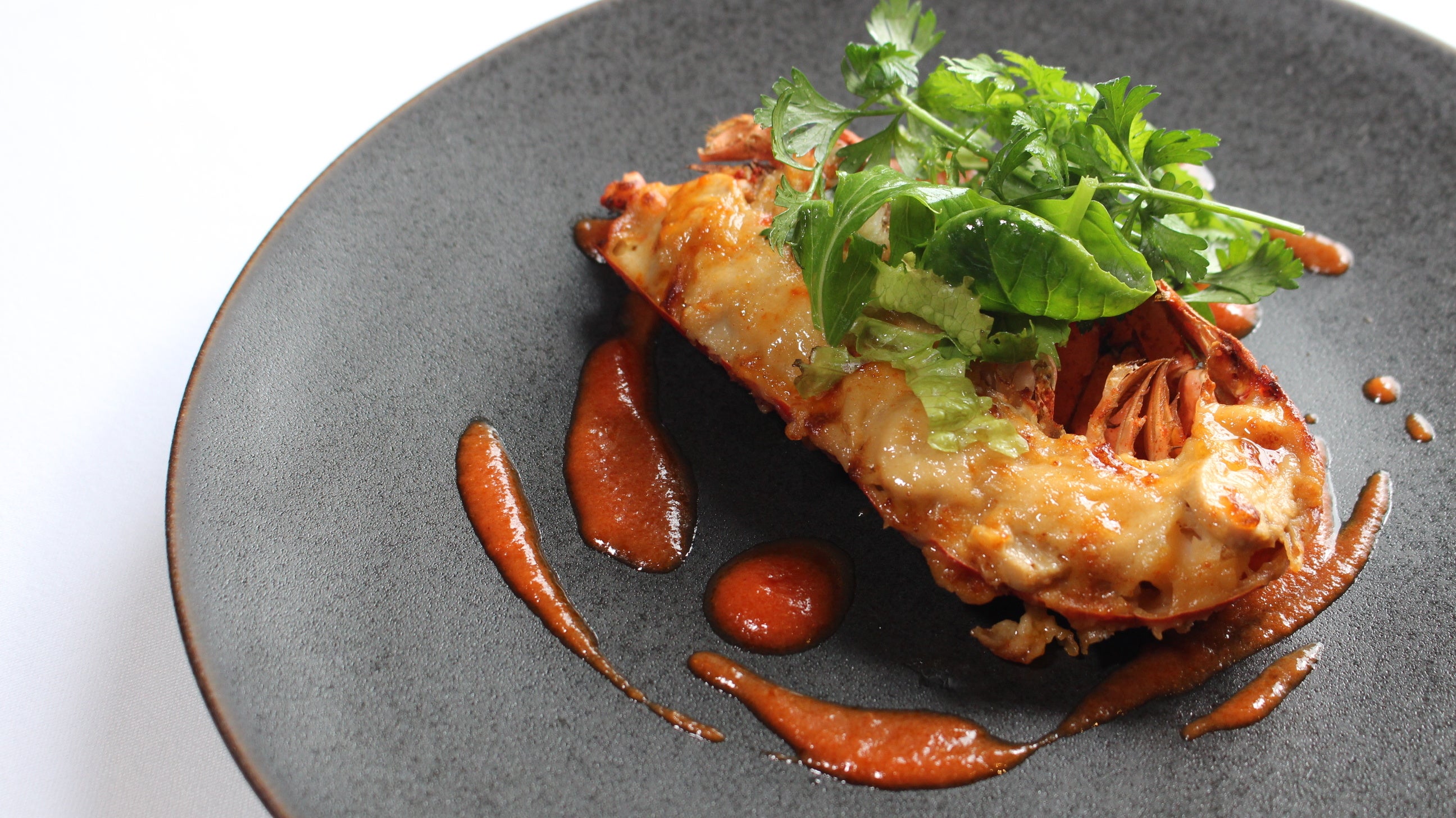 ランチEコース　オマール海老のテルミドール