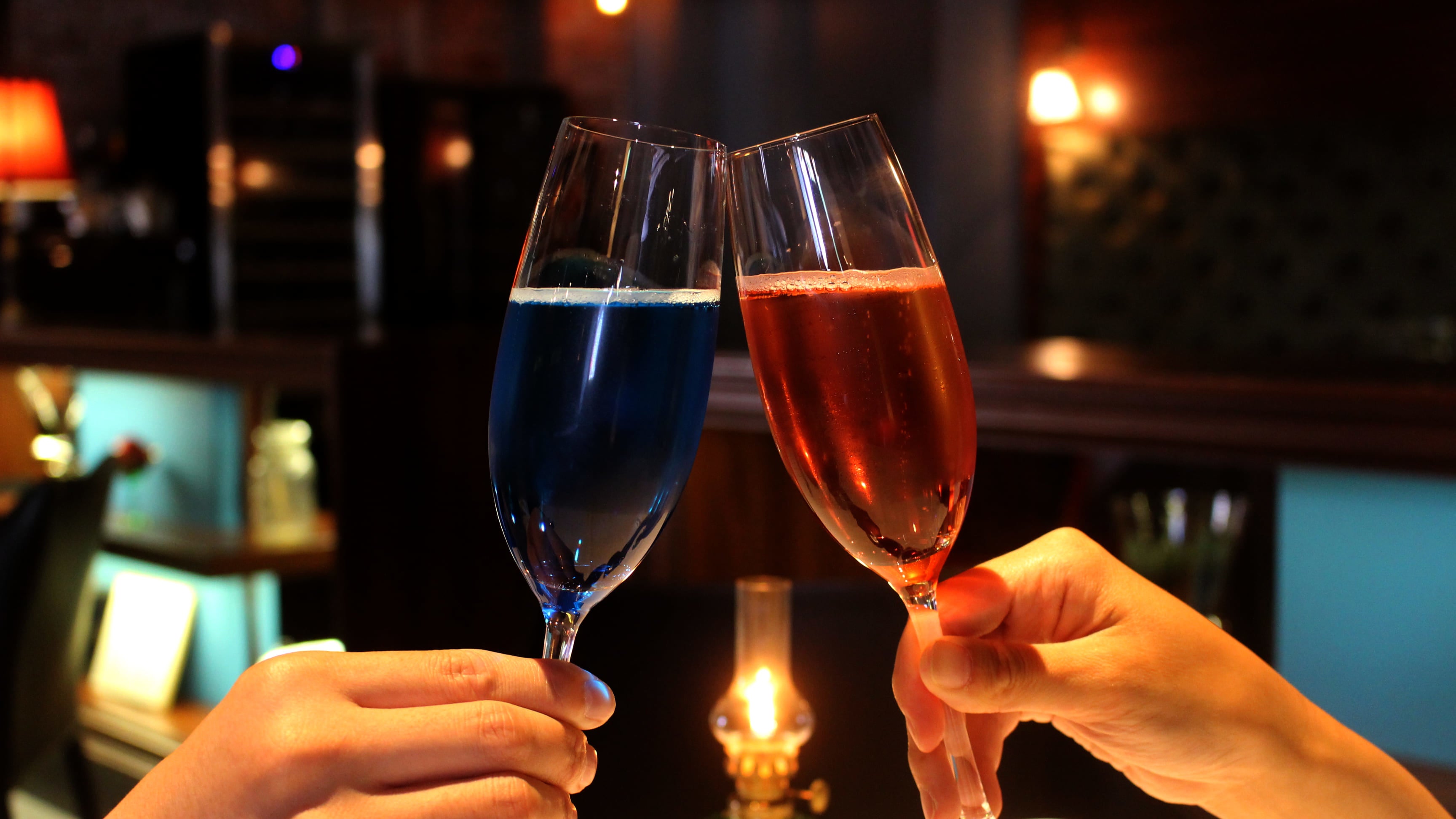 織姫と彦星をイメージした七夕オリジナルカクテルで乾杯を/大阪港の