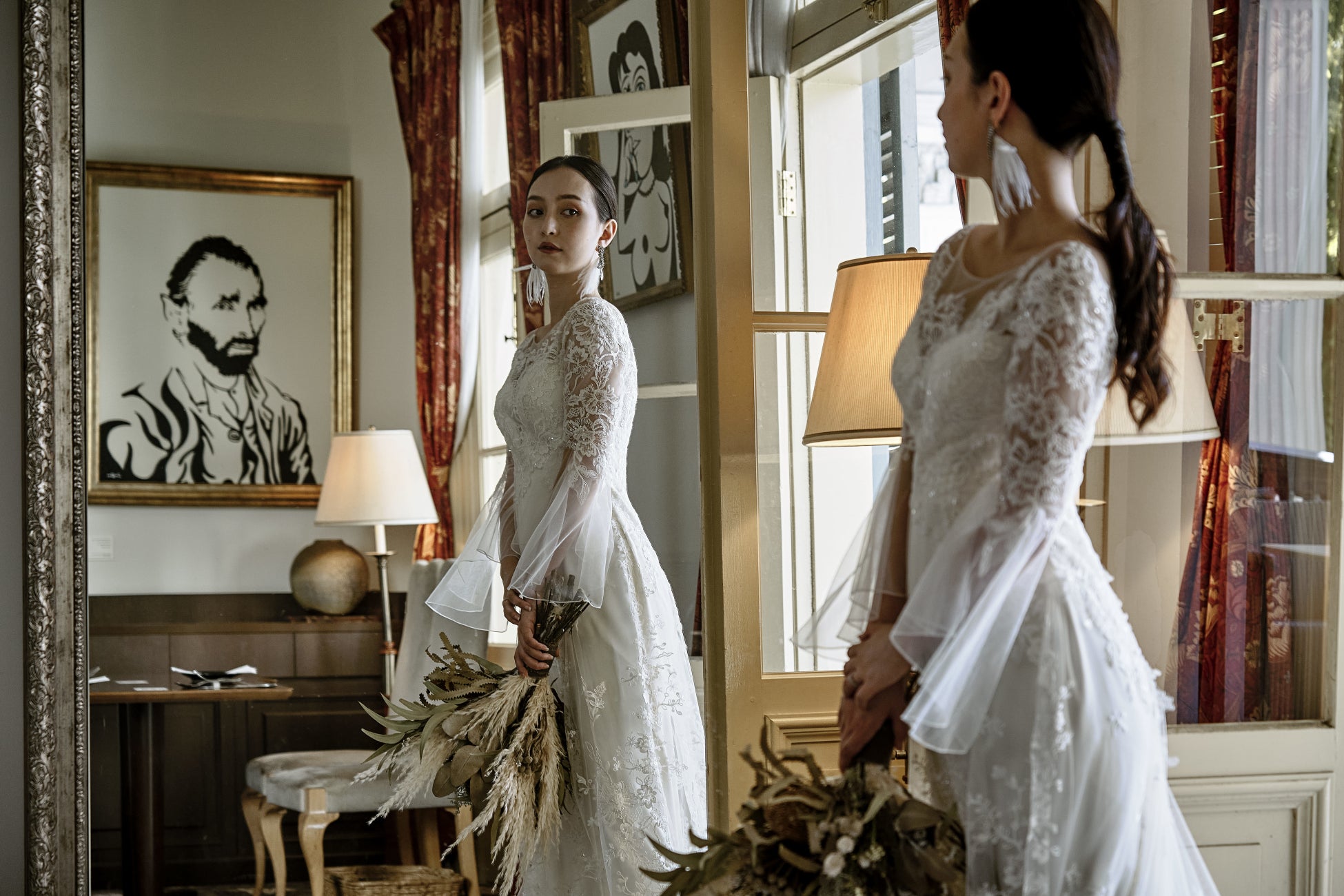 「Yumi Katsura/ 桂由美」のオートクチュール衣装