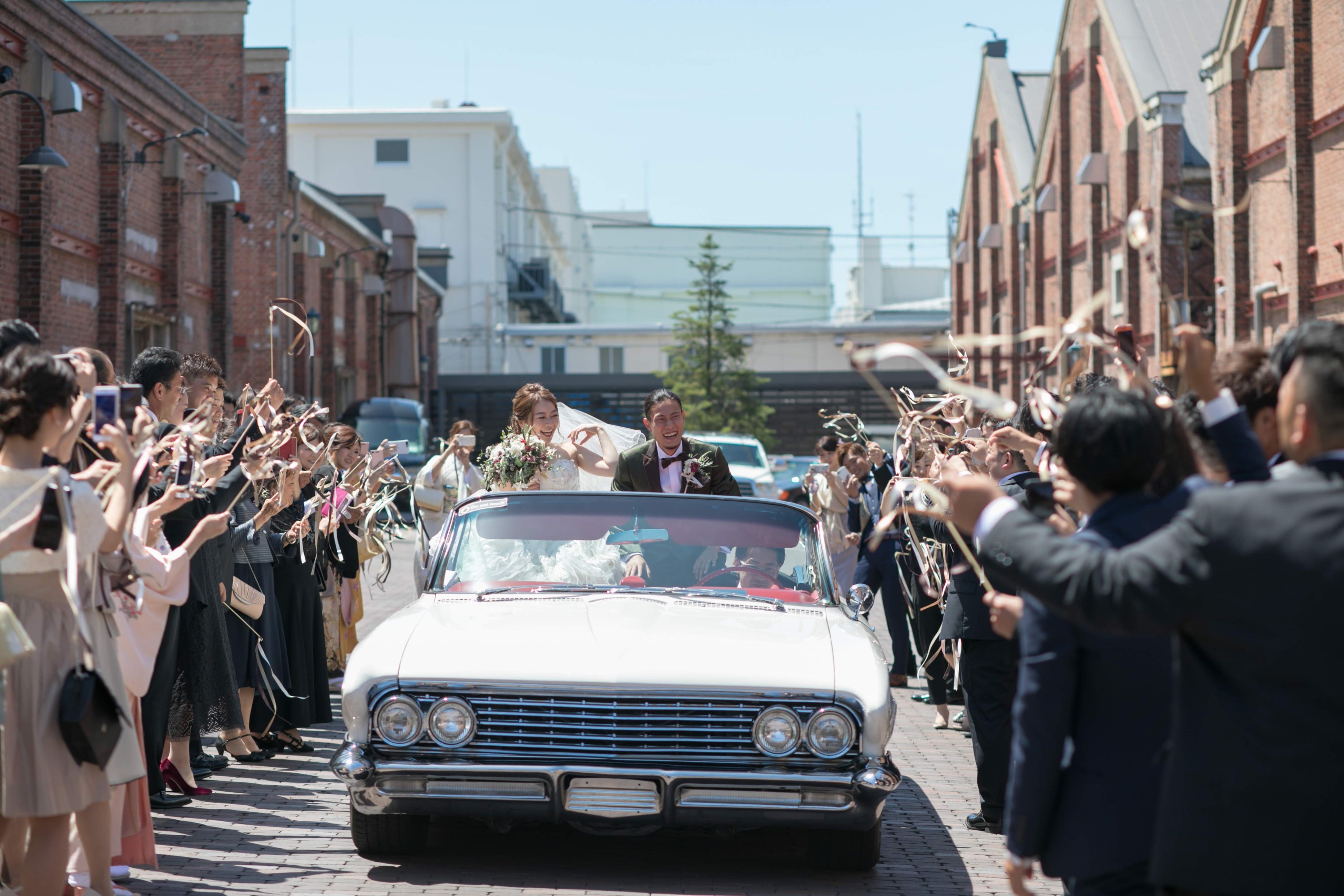 ウエディングセレモニーでの特別演出も