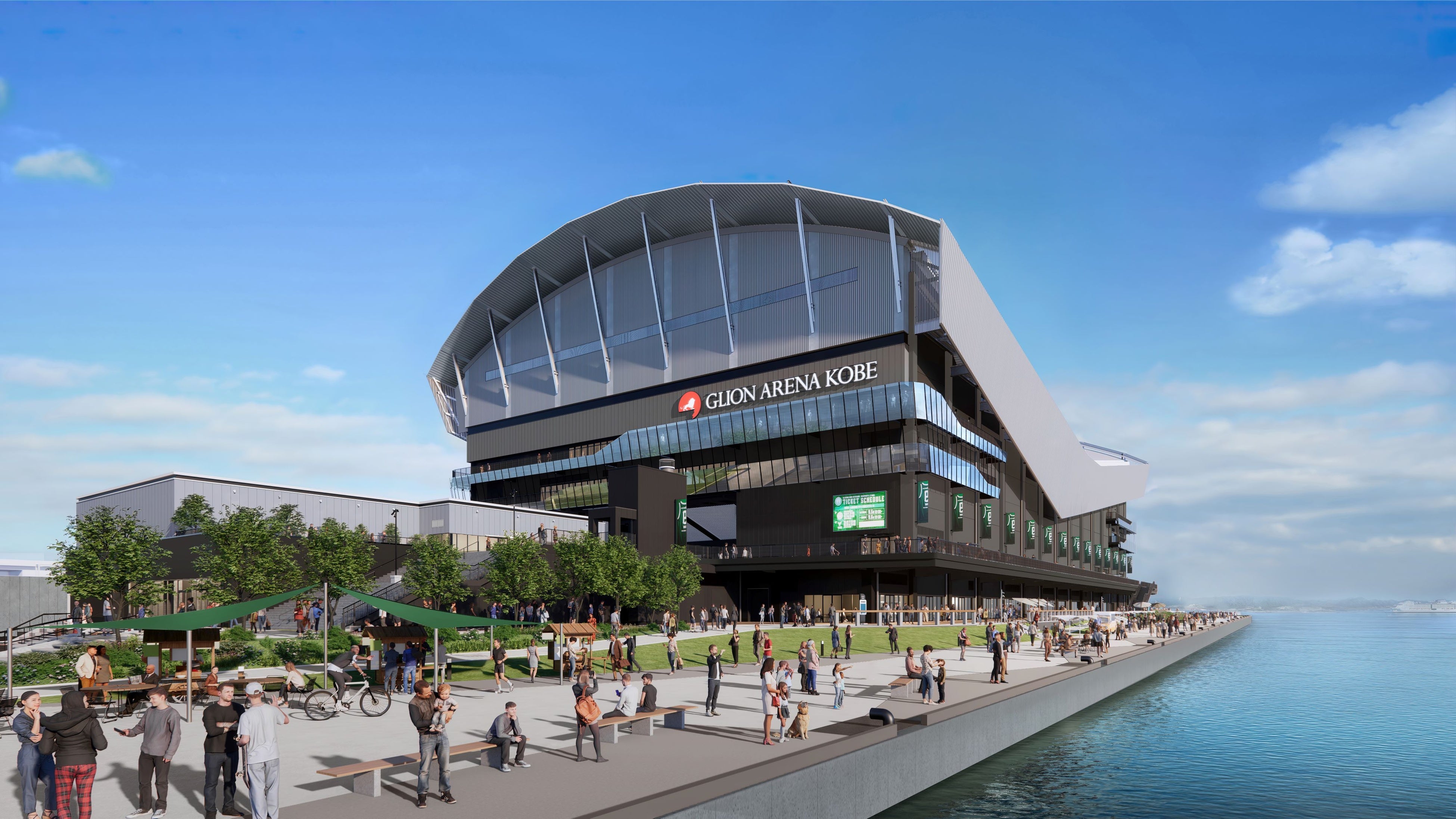 GLION ARENA KOBE正面イメージ