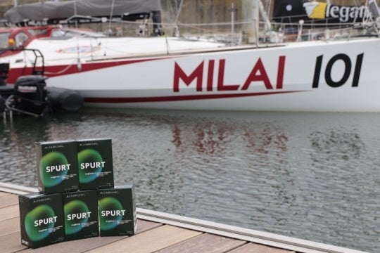 スポーツ用飲料「SPURT」 ※写真は粉末タイプ