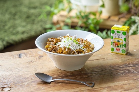 ユーグレナ香る豚生姜焼き丼 