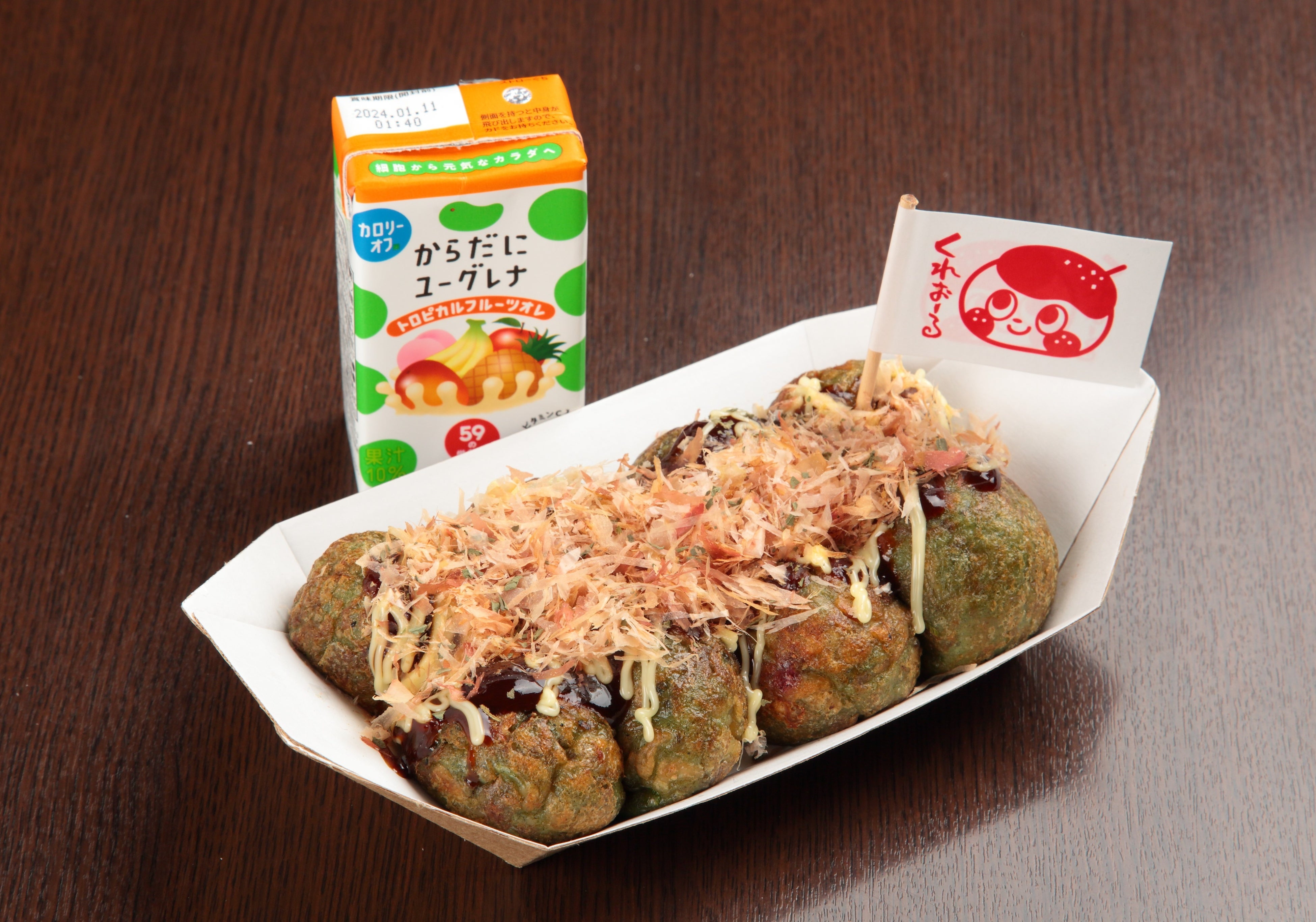 「ユーグレナたこ焼き」商品イメージ