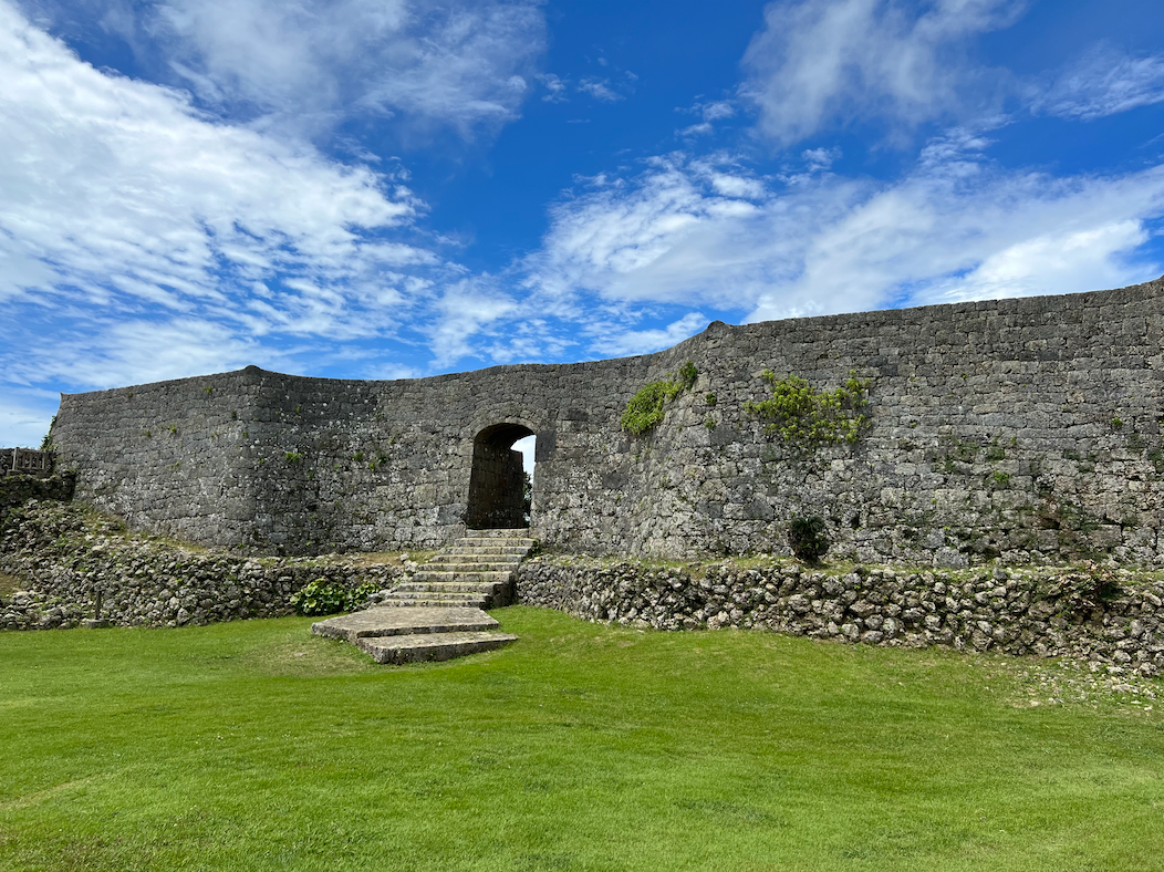 世界遺産中城城趾