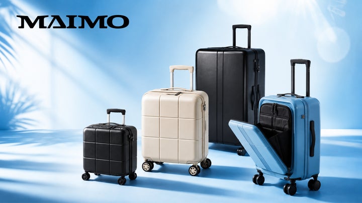 MAIMO】2.5kgの軽さか、151Lの大容量か。夏旅行のスーツケースをAmazon MAIMO】2.5kgの軽さか、151Lの大容量か。夏旅行のスーツケースをAmazon