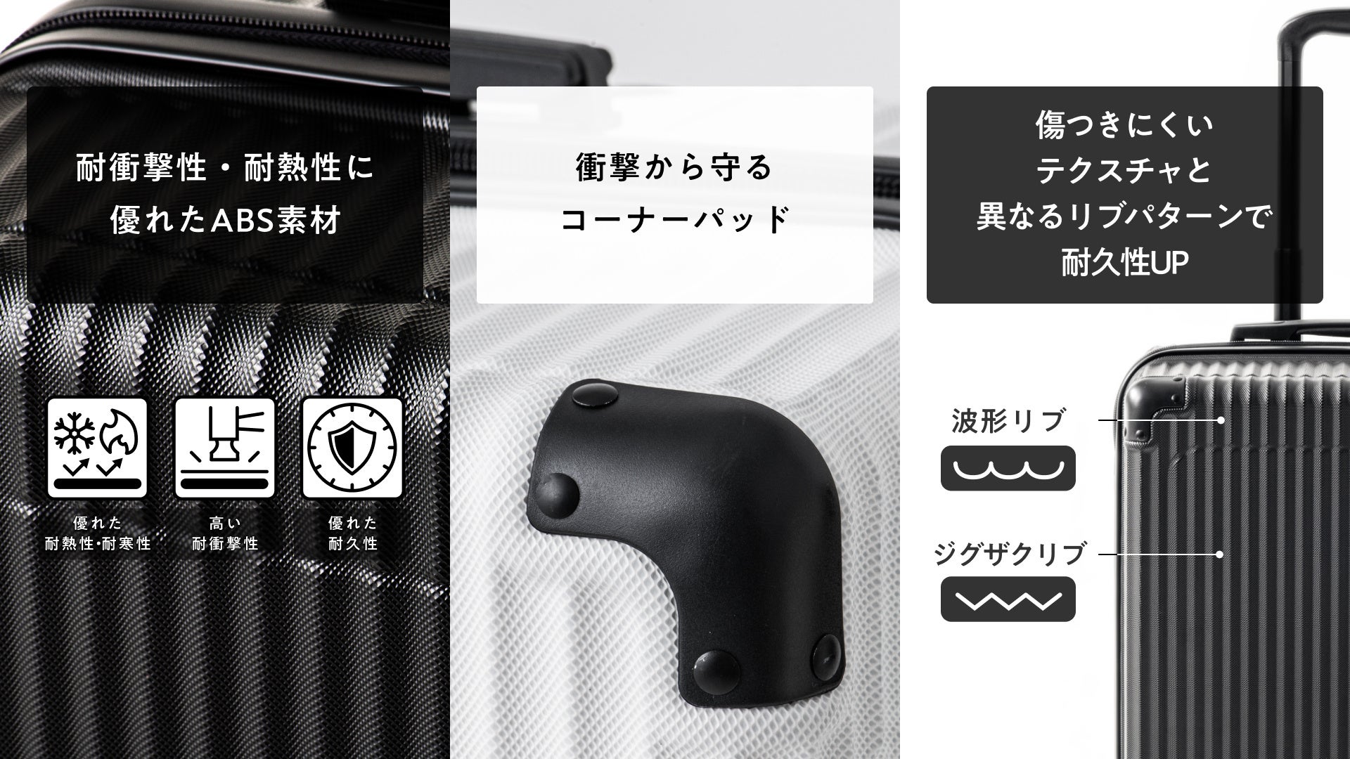 多機能なのに低価格！【One of.】大人気スーツケース『aqua